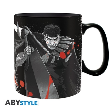 Holen Sie sich den Schub, den Sie brauchen, um Ihren Tag zu erreichen, ohne Ihre Freunde einer Horde alptraumhörter Dämonen mit diesem Berserk von ABYstyle zu opfern. Mit einem umlaufenden Design mit Guts und Griffith auf der Außenseite und Innendruck mit